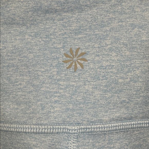 Athleta Girl High Rise Softluxe Chit Chat Flare Pant Bluebell Heather Size XL/14 - Picture 3 of 8